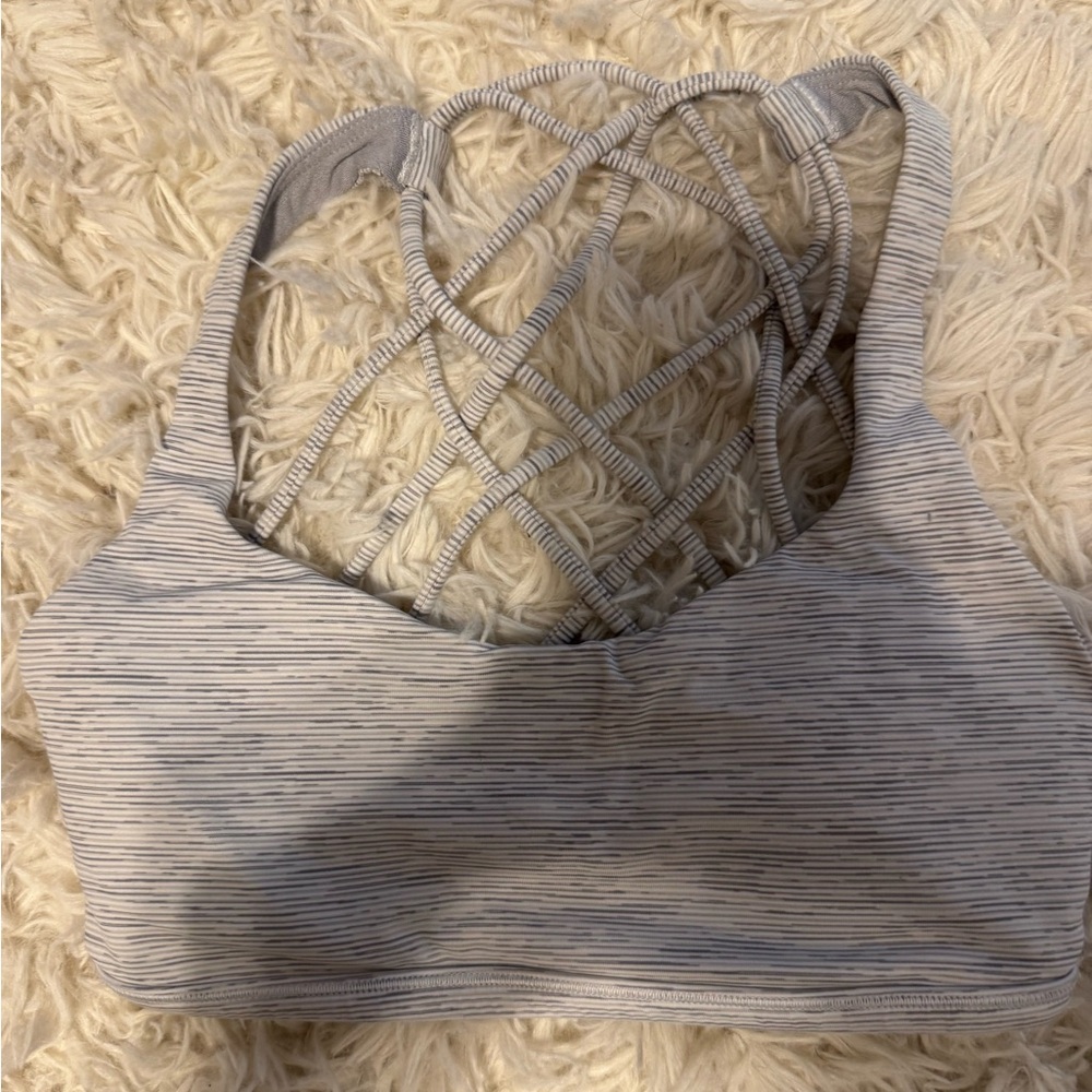 Lululemon Sports Bra with Crisscross Back